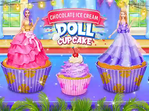 Mchezo Ice Cream Doll Cake Maker online