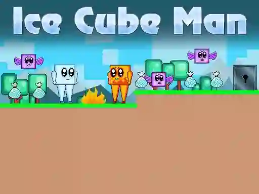 Mchezo Ice Cube Man online