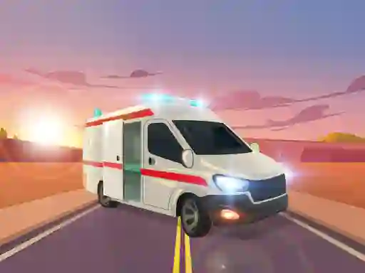 Mchezo Ambulance Traffic Drive online
