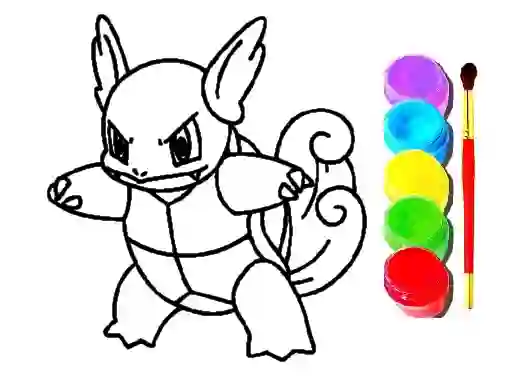 Mchezo Pokemon Coloring Book online