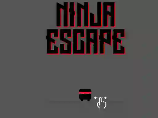 Mchezo Ninja escape online