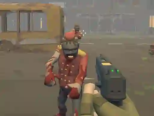 Mchezo Zombie City Polygon Survival online