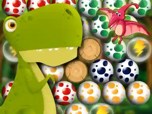 Mchezo Egg Shooter: Bubble Dinosaur online