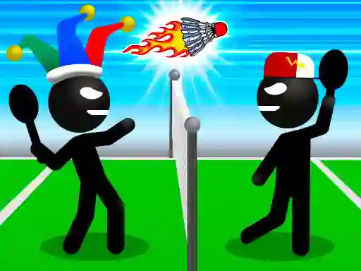 Mchezo Stickman Sports Badminton online