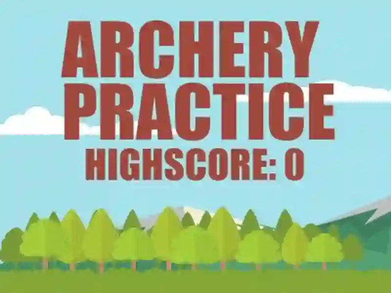 Mchezo Archery Practice online