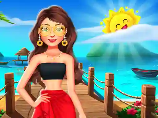 Mchezo BFFs Summer Shine Look online