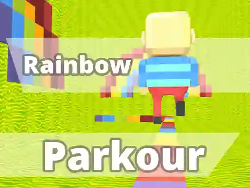 Mchezo KOGAMA Rainbow Parkour online