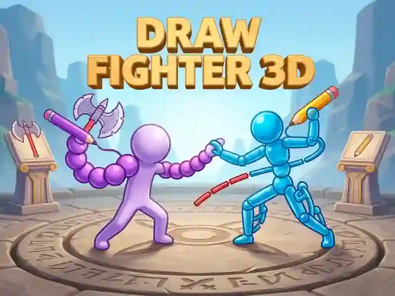 Mchezo Draw Fighter 3d online