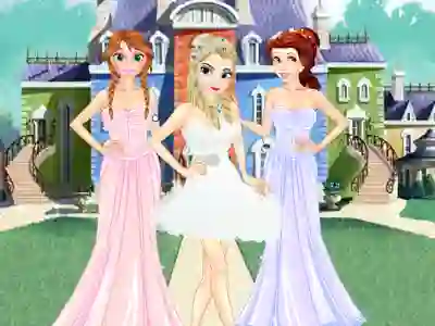 Mchezo Girls Ball Dress up online
