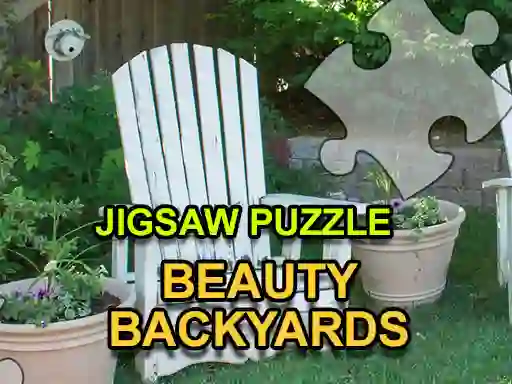 Mchezo Jigsaw Puzzle: Beauty Backyards online
