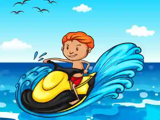 Mchezo Jet Ski Summer Fun Hidden online