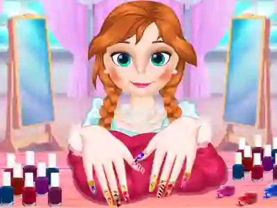 Mchezo Princess Annie Nails Salon online