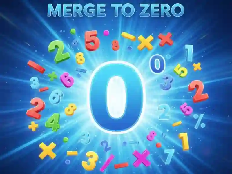 Mchezo Merge To Zero online