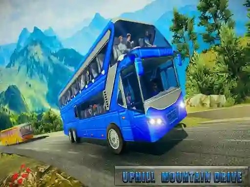 Mchezo Dangerous Offroad Coach Bus Transport Simulator online