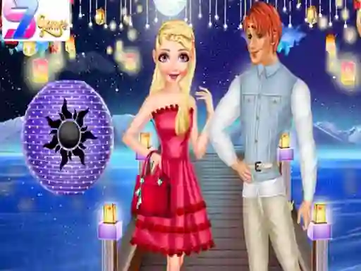 Mchezo Princesses: Lantern Competition online
