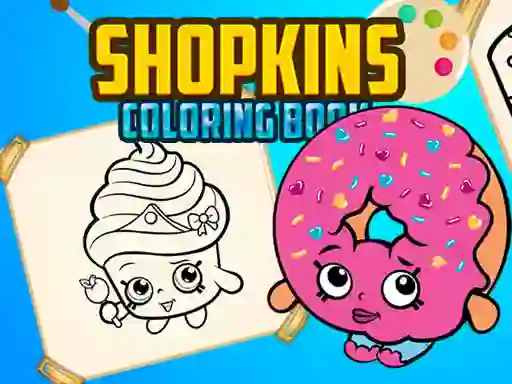 Mchezo Shopkins Coloring Book online
