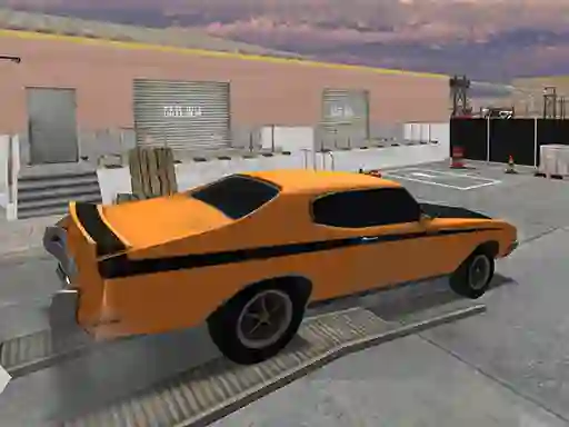 Mchezo Backyard Car Parking online