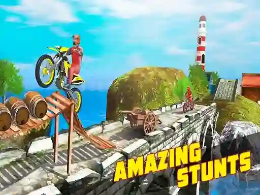 Mchezo Crazy Imposible Tricky Bmm Bike Racing Stunt online