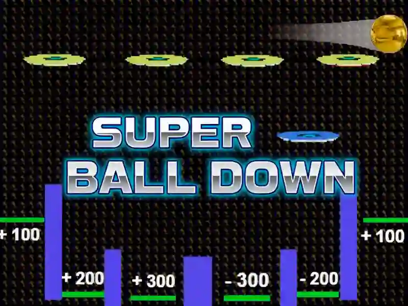 Mchezo Super Ball Down online