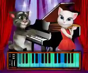 Mchezo Talking Tom Piano Time online