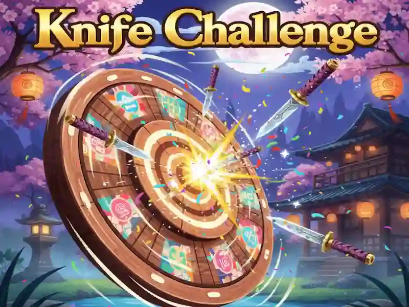 Mchezo Knife Challenge online