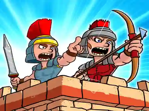Mchezo Impire Rush Rome Wars Tower Defense online