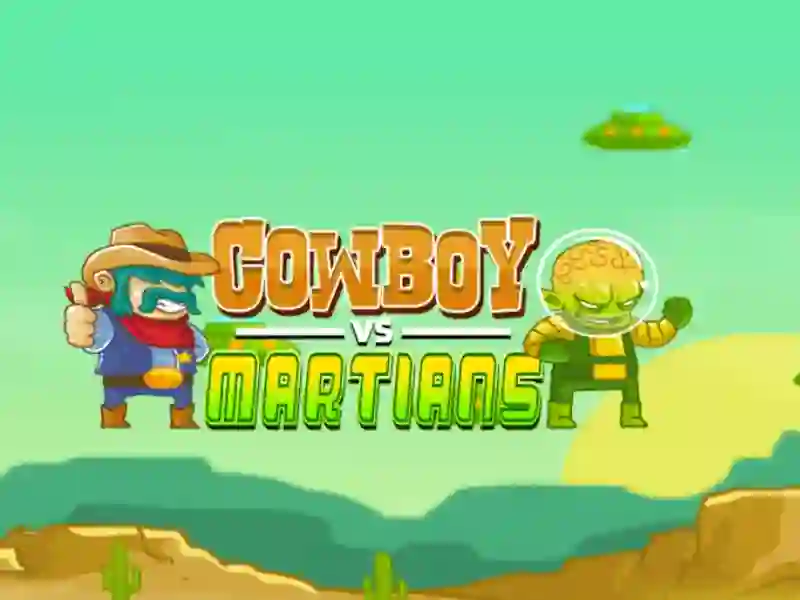 Mchezo Cowboys vs. Martians online