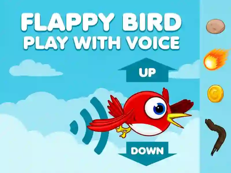 Mchezo Flappy Bird Play with Voice online