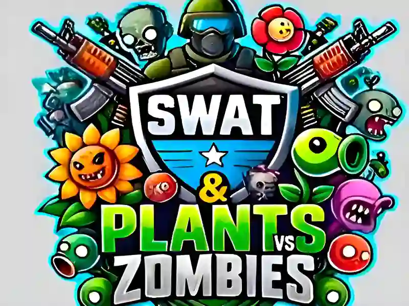 Mchezo SWAT & Plants vs Zombies online