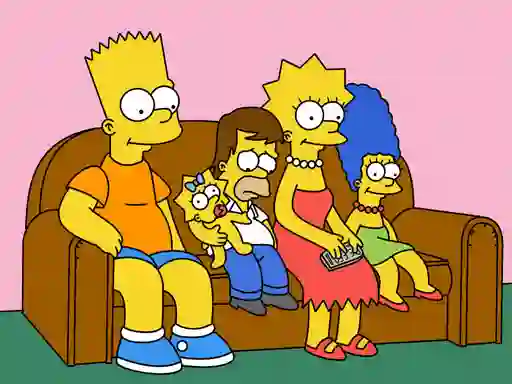 Mchezo The Simpsons Jigsaw Puzzle online