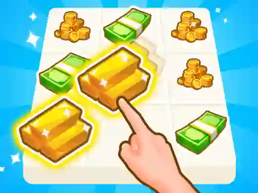 Mchezo Cat Life Merge Money online