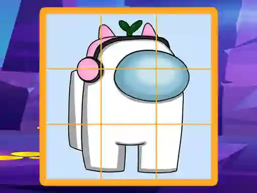 Mchezo Among Them Puzzles online