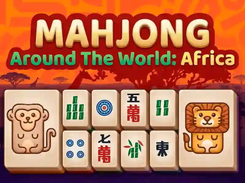 Mchezo Mahjong Around The World Africa online