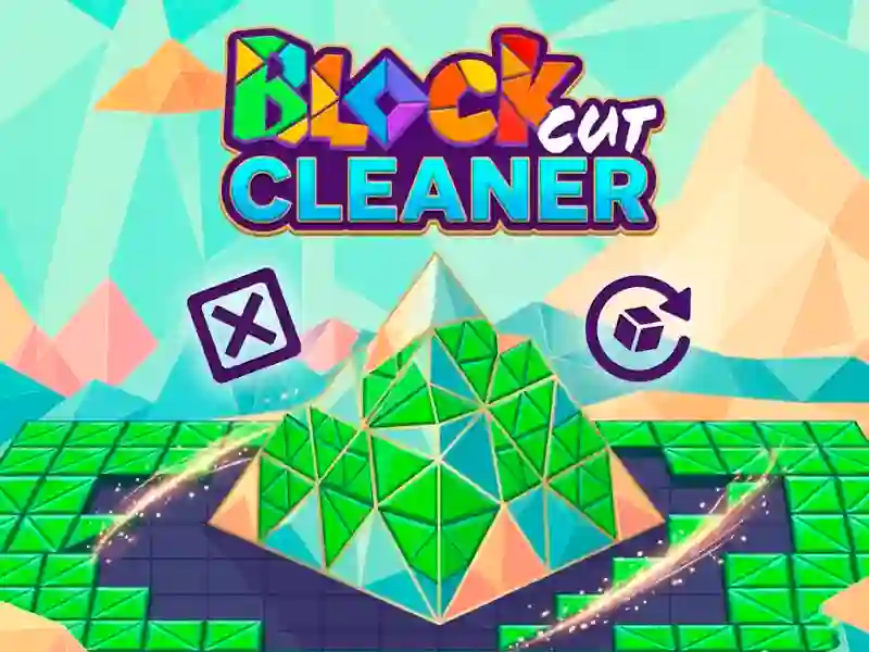 Mchezo Block Cut Cleaner online