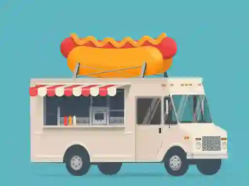 Mchezo Food Trucks Jigsaw online