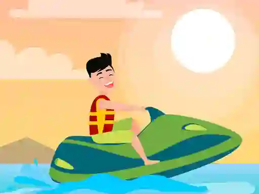 Mchezo Jet Ski Fun Hidden online