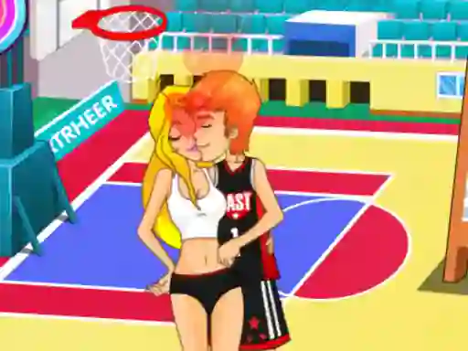 Mchezo Basketball Kissing online