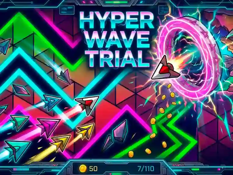 Mchezo Hyper Wave Trial online
