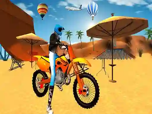 Mchezo Motocross Beach Game: Bike Stunt Racing online