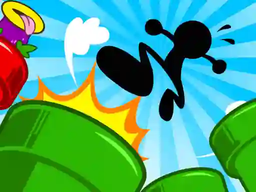 Mchezo Stickman Bouncing online