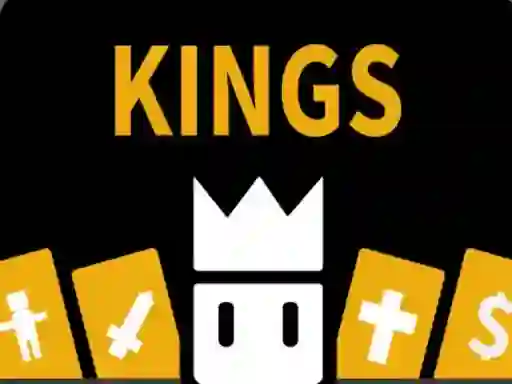 Mchezo Kings Card Swiping online