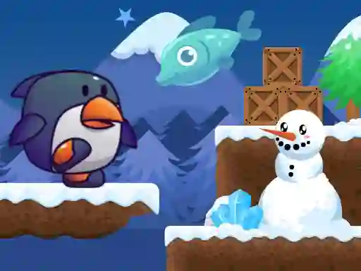 Mchezo Penguin Fishing online