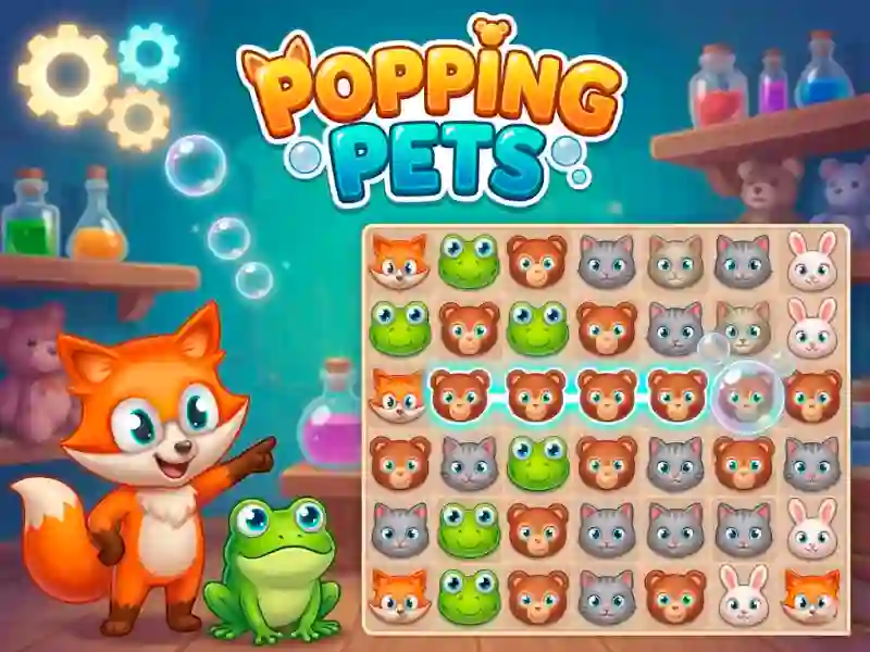 Mchezo Popping Pets online