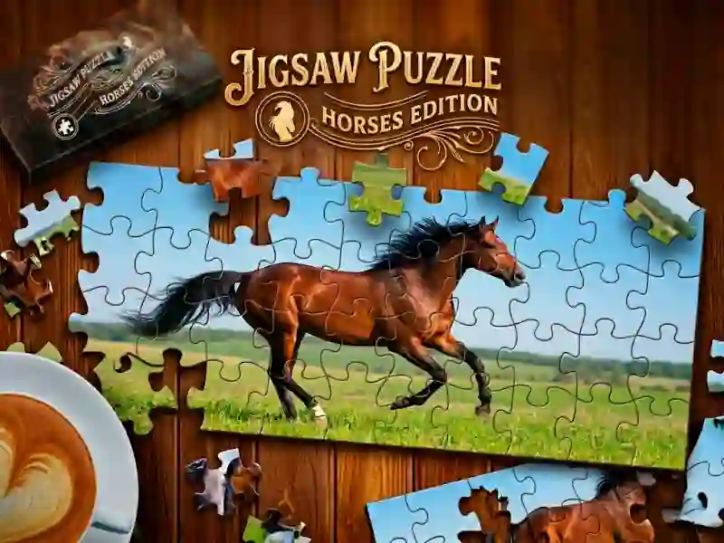 Mchezo Jigsaw Puzzle Horses Edition online