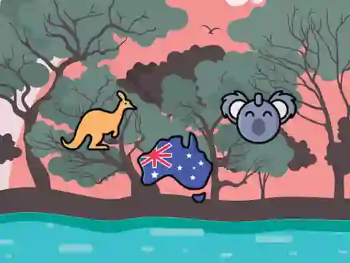Mchezo Australian Hero Match 3 online