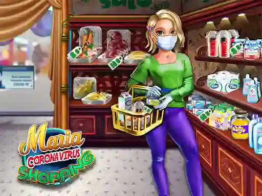 Mchezo Maria Coronavirus Shopping online