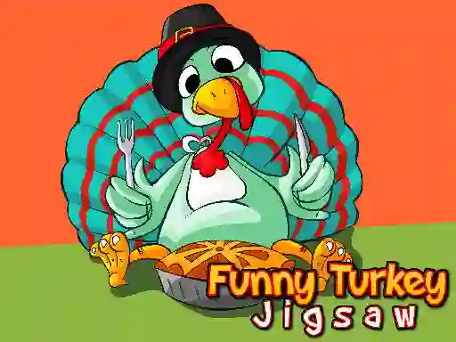 Mchezo Funny Turkey Jigsaw online