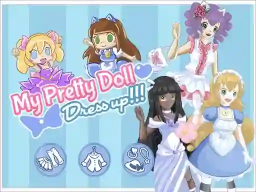 Mchezo My pretty doll : Dress up online