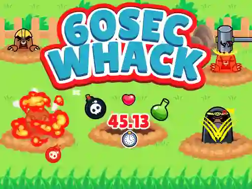 Mchezo 60 Second Whack online