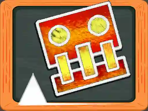 Mchezo Geometry Dash Blackboard online
